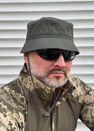 Панама с короткими полями и креплением molle. пожилая панама камуфляж всу. размер: 56-60.