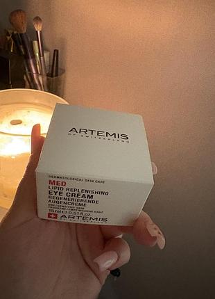 Крем для шкіри навколо очей artemis of switzerland med lipid replenishing eye cream