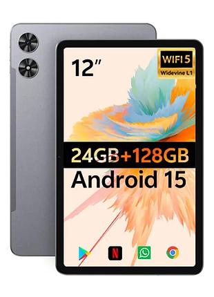 Планшет svitoo p108 — 12" / 24gb ram / 128gb / android 15 / 5ghz wi-fi