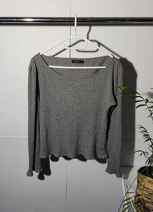 Джемпер женский кофта у рубчік хл 🌟🌟🌟