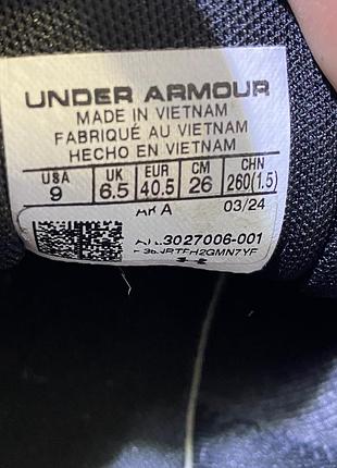Кросівки under armour 4