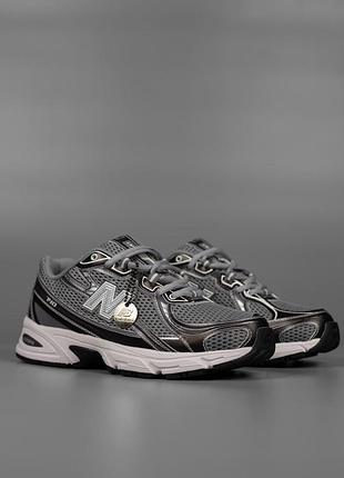 Кроссовки new balance 740 gray silver/black