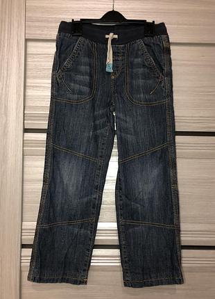 Джинсы на хлопковой подкладке марк спенсер