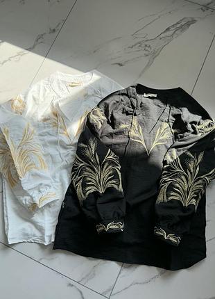 Вышиванка с орнаментом «колосс» 🌾