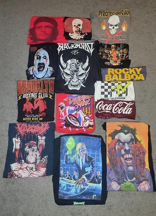 Футболки з крутими принтами (merch / vintage / pop culture)