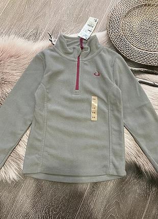 Флисовая кофта на девочку