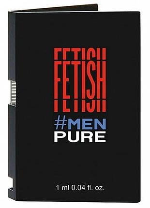 Духи с феромонами для мужчин с нейтральным ароматом fetish pure men, 1 мл.