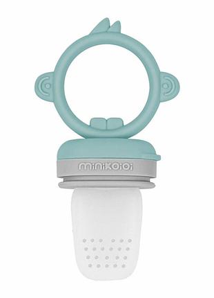 Ніблер силіконовий minikoioi pulps (aqua green/powder grey)