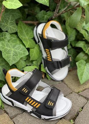Босоножки кожаные kids a more р.26-34, кбм-685 33