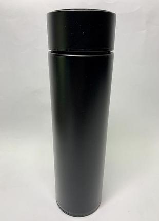 Термос з led індикатором температури, сенсорний, 500 ml premium, нержавіюча сталь з ситечком