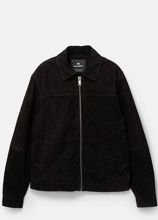 Замшева куртка pull&bear