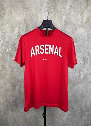Тренувальна джерсі nike arsenal fc 2009 червоно-біла розмір m
