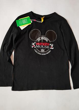 Лонгслив для девочки mickey mouse, ovs, disney