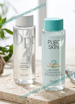 Отличный набор для очищения и увлажнения кожи лица орифлейм (oriflame)
