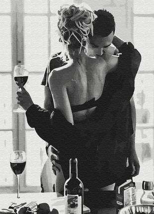 Картина по номерам пара романтика любовь