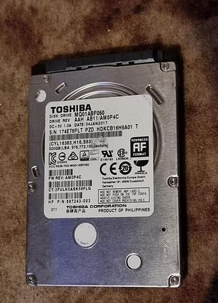 67% hdd 2.5 500 гб toshiba 5400 87.5/88.5 жорсткий диск mq01abf050 тоби