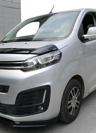 Дефлектор капота eurocap для peugeot traveller 2017- рр