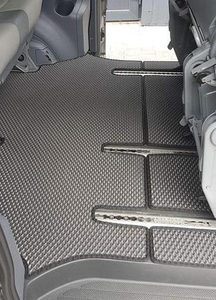 Килимки eva v2 (тільки самовивіз, повний салон, чорні) для mercedes vito w639 2004-2014 рр
