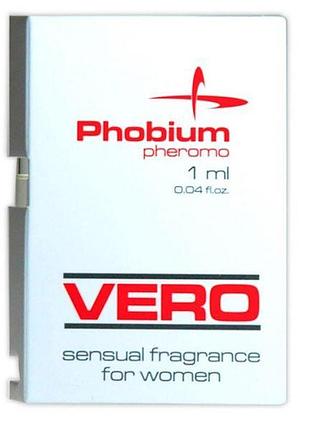 Духи с феромонами женские phobium pheromo vero, 1 мл.