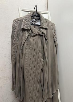 Костюм в рубчик легкий