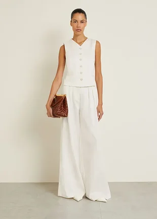 Оригинал.новые,стильные,широкие,натуральные брюки max mara