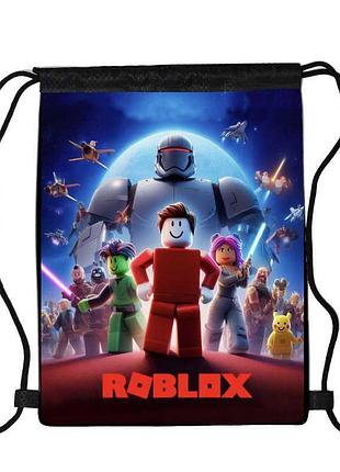 Сумка для обуви роблокс (roblox 009), 410 х 300 мм
