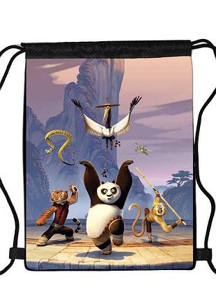 Сумка для обуви кунг фу панда (kung fu panda 002), 410 х 300 мм