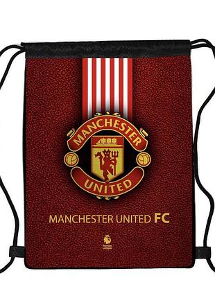 Сумка для обуви фк манчестер юнайтед (fc manchester united 002), 410 х 300 мм