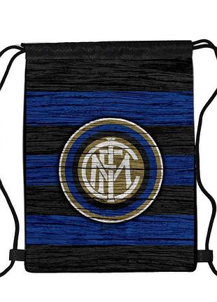 Сумка для обуви фк интер милан (fc internazionale milano 004), 410 х 300 мм