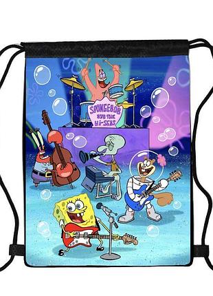 Сумка для обуви спанч боб (spongebob 008), 410 х 300 мм