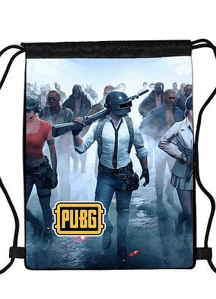 Сумка для обуви пубг батлграундс (pubg battlegrounds 001), 410 х 300 мм