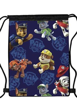 Сумка для обуви щенячий патруль (paw patrol 007), 410 х 300 мм