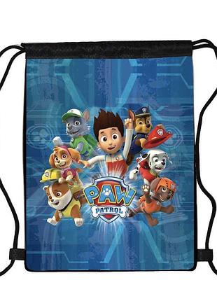 Сумка для обуви щенячий патруль (paw patrol 002), 410 х 300 мм