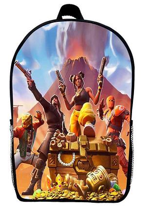 Рюкзак фортнайт детский (gear bag fortnite mini 08) черный, 29 х 21 х 9 см
