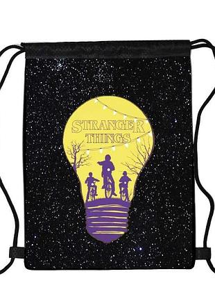 Сумка для обуви очень странные дела (stranger things 07), 410 х 300 мм