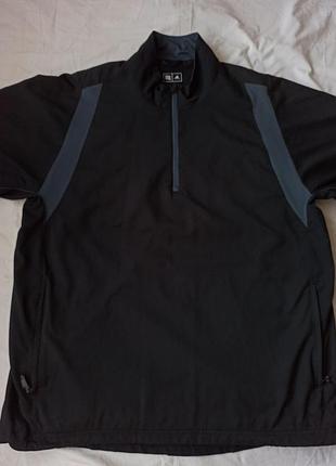 Спортивна куртка adidas (короткий рукав), розмір xl