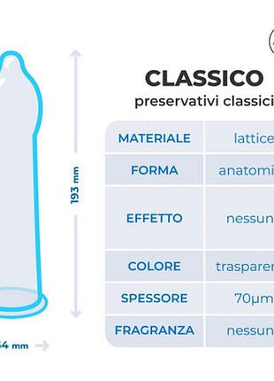 Презервативи - classico (classic), 6 шт. 2