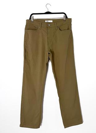 Бежевые классические джинсы levis levi`s signature