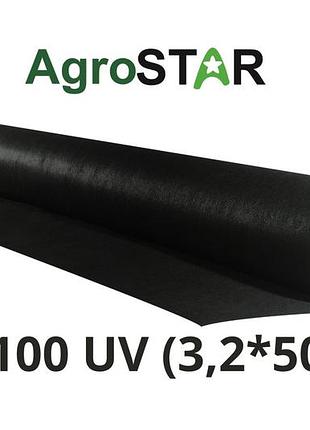 Агроволокно"agrostar"100 uv черное (3,2*50)*