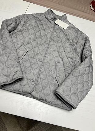 Куртка , варений ефект, zara стьогана оверсайз