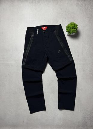 Спортивні штани нейлонові nike tech fleece оригінал