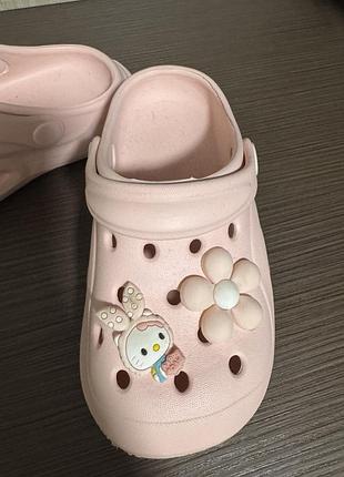 Дитяче взуття типу crocs для дівчинки 3