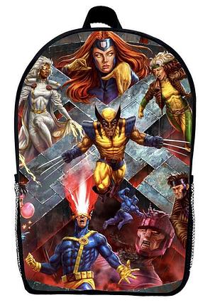 Рюкзак детский люди икс (gear bag x-men mini 02) черный, 29 х 21 х 9 см