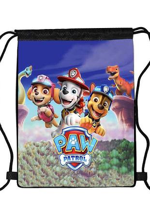 Сумка для обуви щенячий патруль (paw patrol 003), 410 х 300 мм
