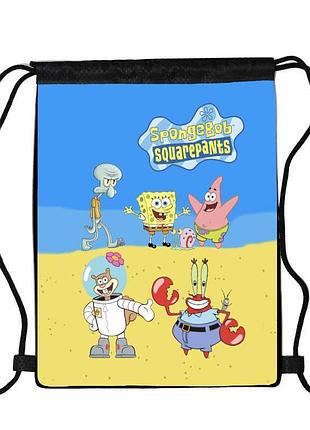 Сумка для обуви спанч боб (spongebob 0012), 410 х 300 мм