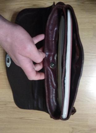 Женская кожаная сумка портфель luciano4 фото