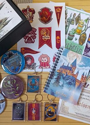 Бокс гарри поттер harry potter хогвартс четыре факультета (26222)
