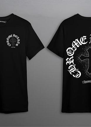 Футболки chrome hearts чорні