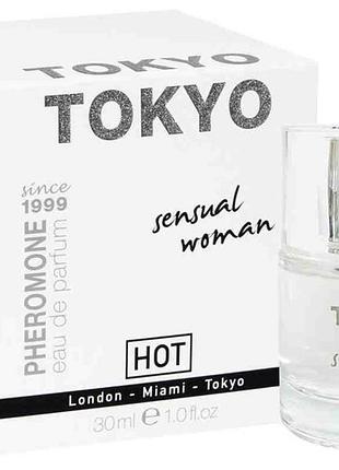 Духи с феромонами для женщин hot pheromon parfum tokyo sensual woman, 30 мл.
