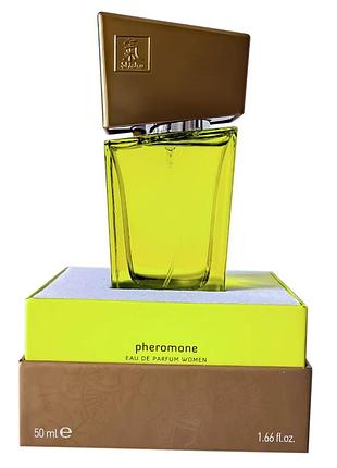 Духи с феромонами женские shiatsu pheromone fragrance women lime, 50 мл.